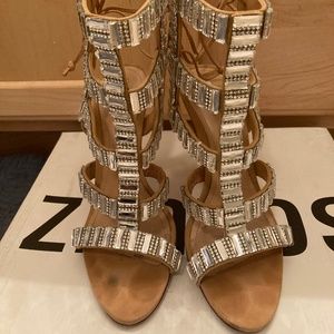 Schultz Crystal heels